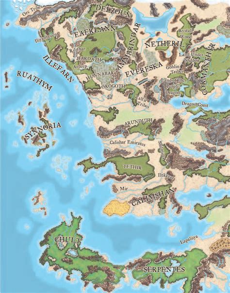 32 Map Of Chult 5e Maps Database Source