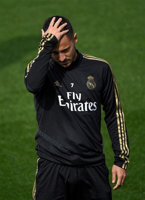Eden Hazard volvió a lesionarse en el Real Madrid