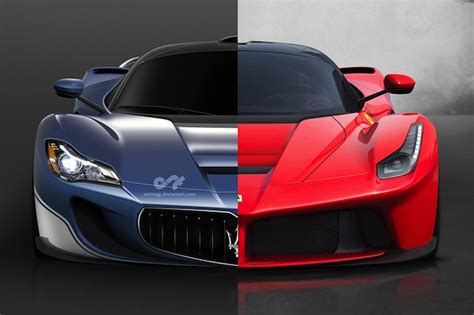 Designer Envisions Laferrari Based Maserati Concept