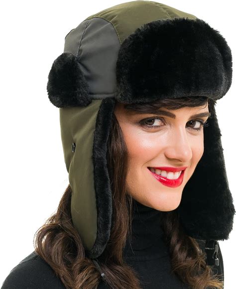Melifluos Designed In Spain Trapper Hat For Men And Women Russian Warm