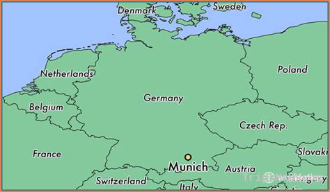 Where Is Munich Munich Maps
