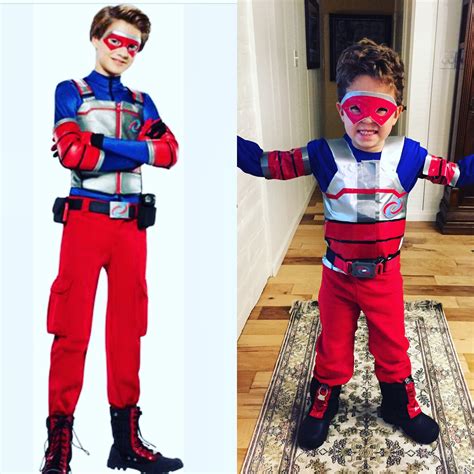 I Did It Henry Danger Costume Made By Me No Sew Duct Tape Fabric