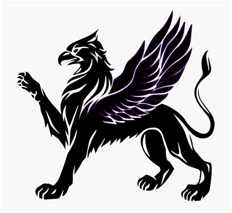 Return Home Mythical Creature Griffin Logo Free Transparent Clipart