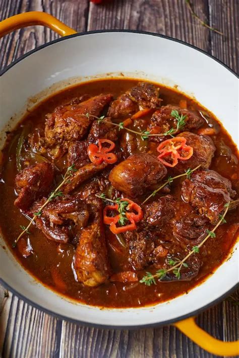 jamaican brown stew chicken recipe