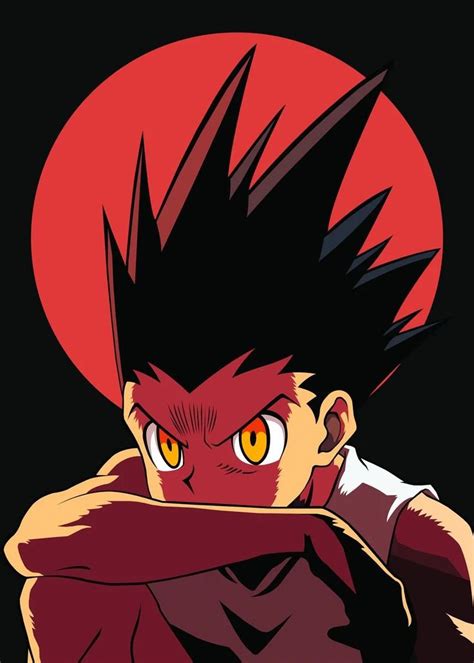 Mad Gon Freecss Hunter Poster By Qreative Displate Anime Japan
