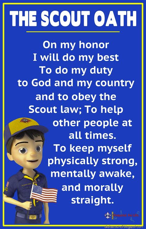 Akelas Council Cub Scout Leader Training Cub Scout Law Poster And Cub