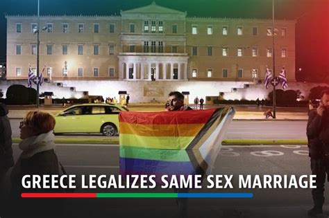 Greece Legalizes Same Sex Marriage Abs Cbn News