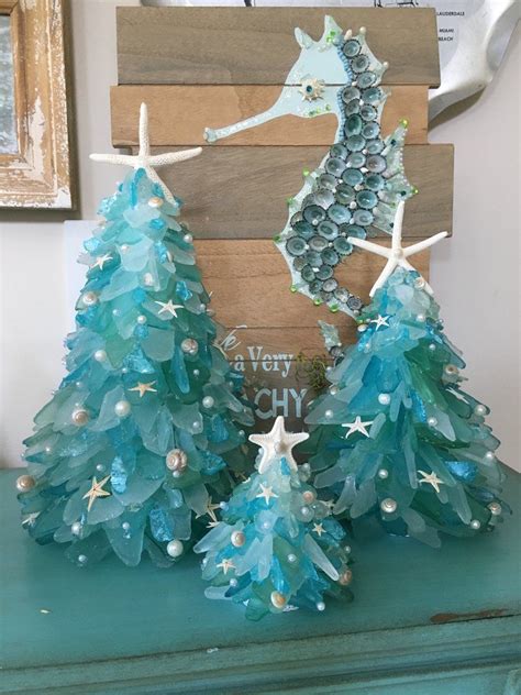 The Original Sea Glass Trees Meticulously Designed Medium 8 Tress Are Designed With A Gorgeous