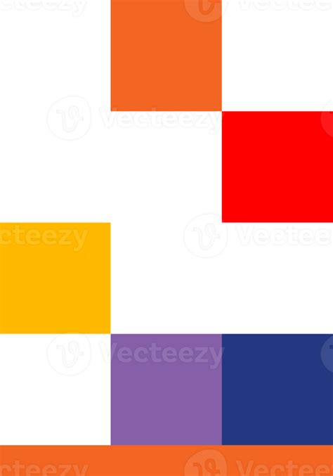 Abstract Shape Square Transparent Background In Flyer Corporate