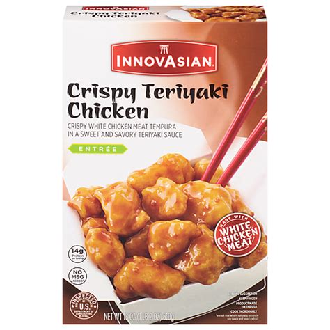 Innovasian Crispy Teriyaki Chicken Entree 18 Oz Asian Quality Foods