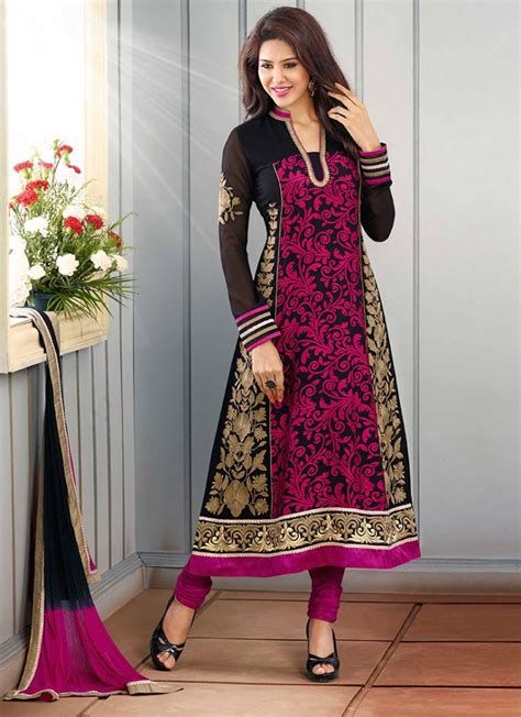 Latest Indian Kalidar Suits Best Salwar Kameez 2014 15 Collection For Women