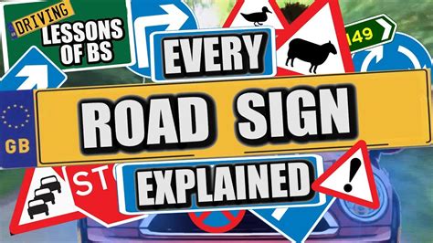 Here are 5 examples of opinion marking signals: Every UK Road Sign and What They Mean! - YouTube