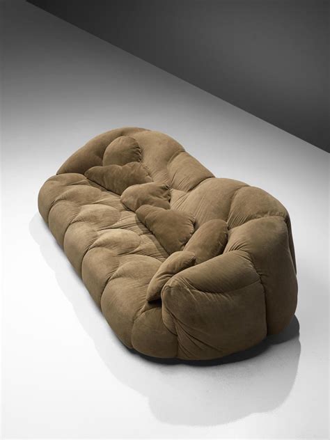 Howard Keith Cloud Sofa In Cedar Brown For Sale At 1stdibs