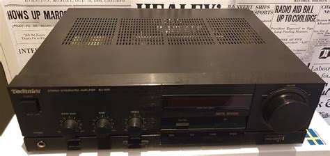 technics su x101 stereo integrated hi fi amplifier class a phono input ebay