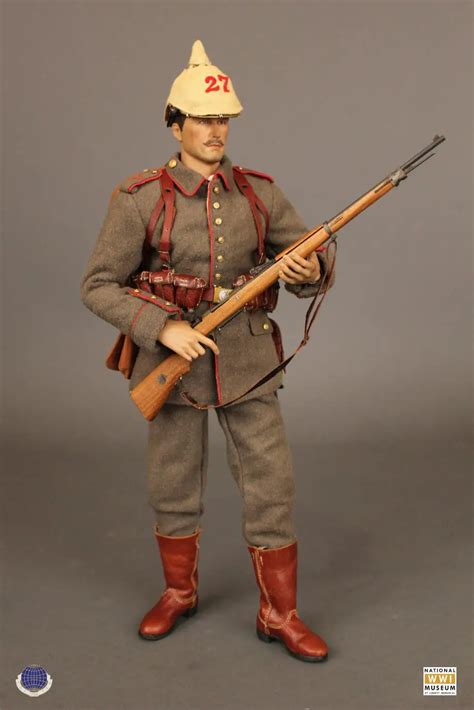 The Imperial German Infantry Action Figure 1 6 Army Soldiers Model Movable Military Model With