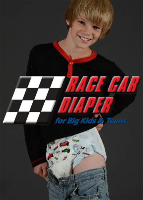 Race Car Diapers Model Images