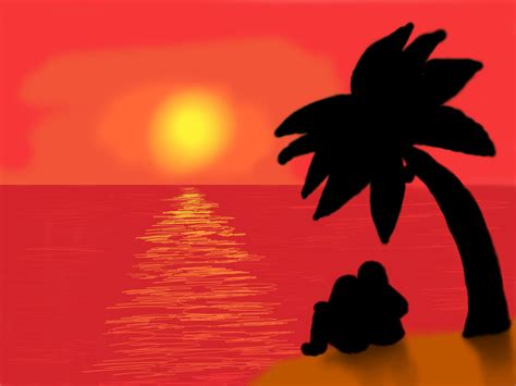 How To Draw A Sunrise Easy