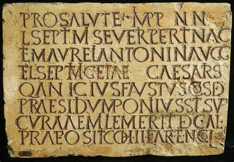 Ancient Roman Alphabet A Z