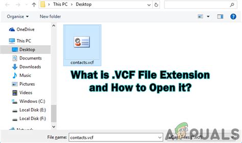 What Is ‘vcf File Extension And How To Open It