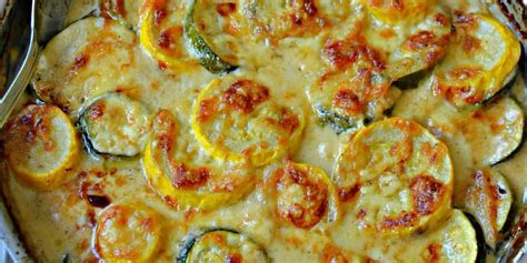 Zucchini Gratin With Yellow Squash Small Town Woman