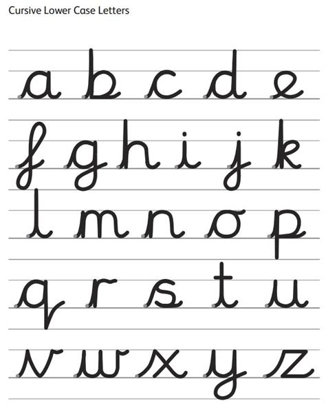 Cursive Handwriting Sheets Ks2