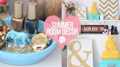 Diy Easy Summer Room Decor Laurdiy Youtube