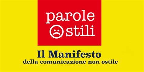 Il Manifesto Della Comunicazione Non Ostile Studio Erica