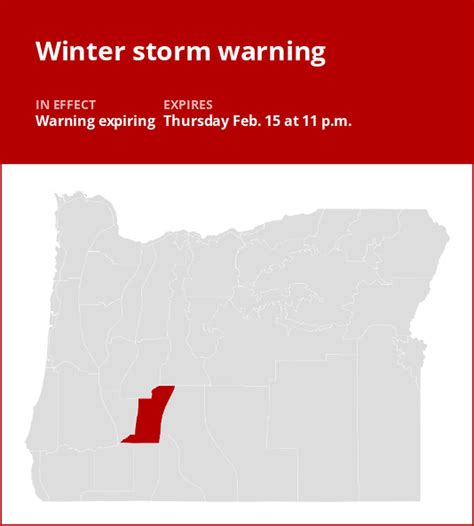 Update: Winter storm warning expected to expire at 11 p.m. - oregonlive.com