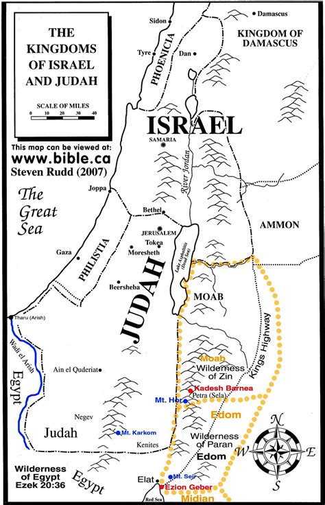 Printable Old Testament Maps Printable Map Of The Uni Vrogue Co