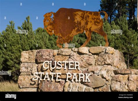 United States South Dakota Black Hills Custer State Park Stock Photo