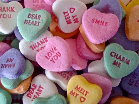 49 Valentines Day Candy Hearts Wallpaper Wallpapersafari