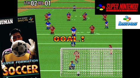 Super Formation Soccer Super Nintendo Snes Gameplay In Hd
