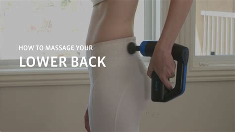 Video How To Use Massage Gun On Lower Back Njoie