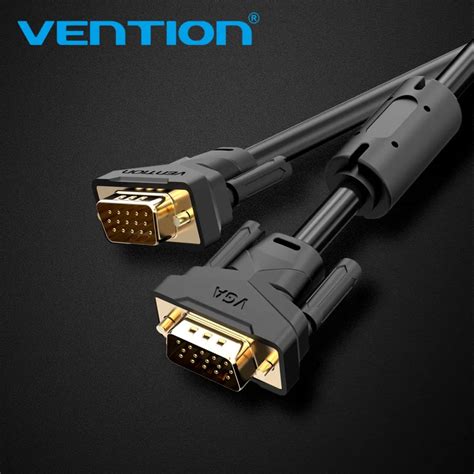Vention Vga To Vga Cable Male To Male 15 Pin Extension Monitor Cable