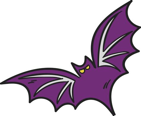 Bat Clip Art Purple Bat Png Download 31792625 Free Transparent
