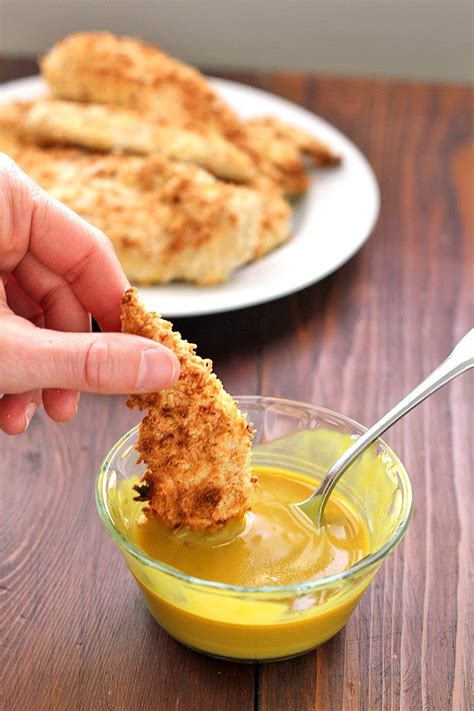 Paleo Coconut Crusted Chicken Strips Only 5 Ingredients