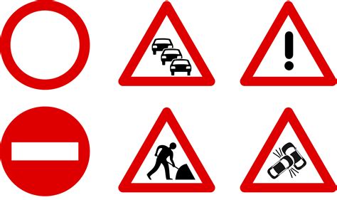 Clipart Traffic Sign Icons