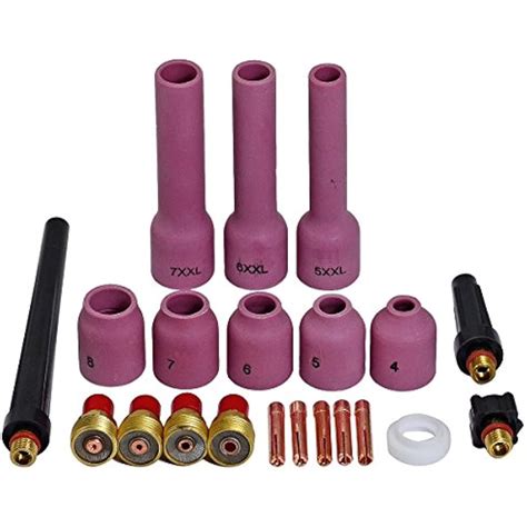 Tig Gas Lens Collet Body Assorted Size Fit Welding Torch Sr Wp