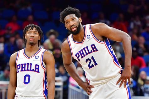 In James Hardens Absence Can Joel Embiid And Tyrese Maxey Keep The Sixers Afloat The Athletic