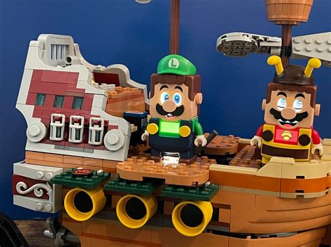 Lego Super Mario Trailer For Luigi And 2 Player Mode Available From
