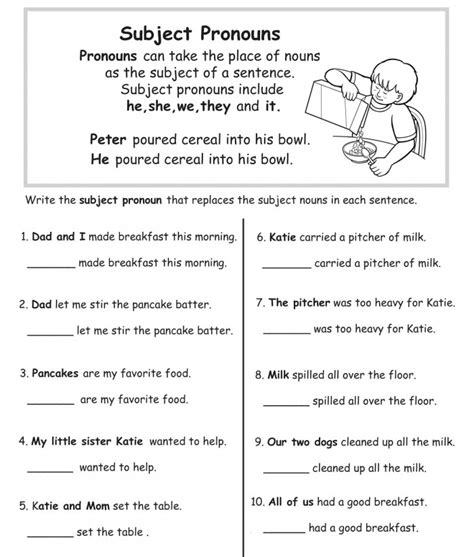 If you would like more information on what articulation therapy is you might like to read a post i have written called teaching speech sounds: Grammar Basics: Object Pronouns Worksheets | 99Worksheets