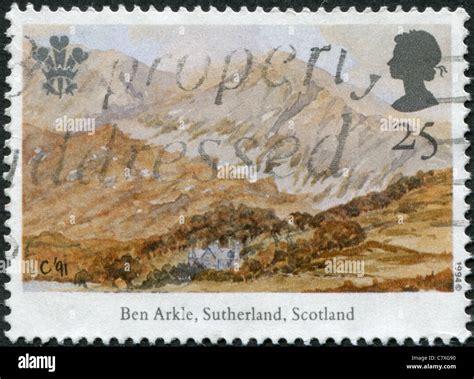 Uk 1994 A Stamp Dedicated To 25th Anniversary Of The Investiture Of
