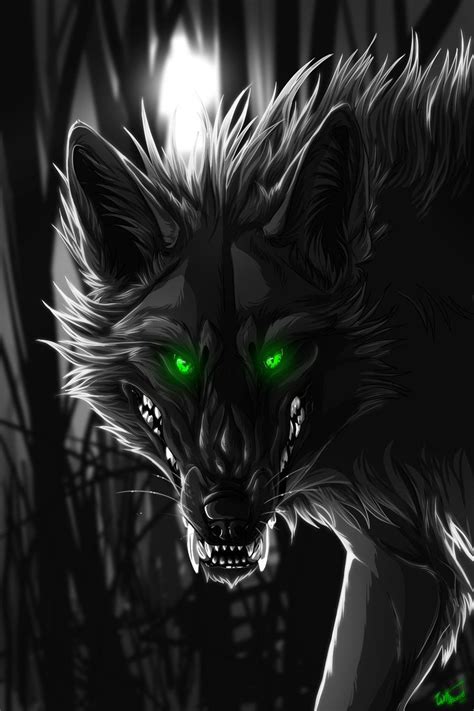 Black Hide By Wolfroad On Deviantart Demon Wolf Fantasy Wolf