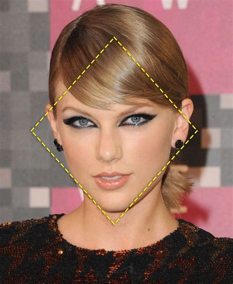 What Your Face Shape Says About You Diamond Face Shape Diamond Face