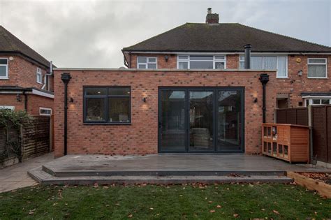 Single storey rear extension (With images) | Flat roof extension, Roof extension, Single storey ...