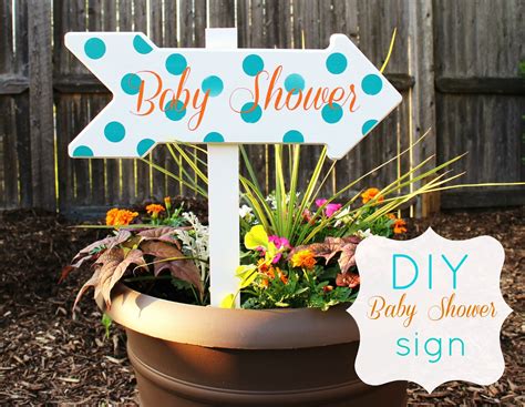 There is no point in taking the time to make signs which will not be readable, or which will not stay attached. DIY Baby Shower Wood Sign | Delightfully Noted