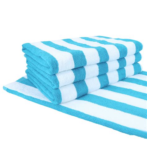 Arkwright Striped Beach Towels 30x60 40 Bulk Case Pack 100 Cotton