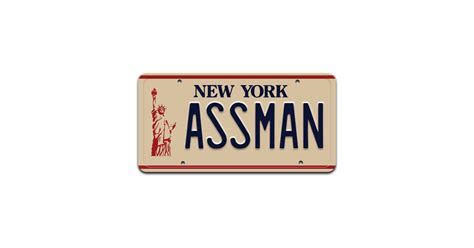 Kramers Assman License Plate Seinfeld T Shirt Teepublic