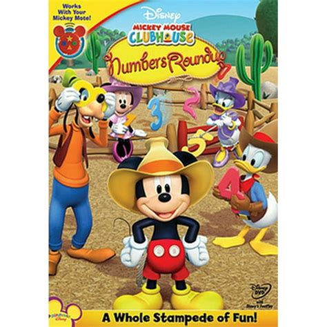 Mickey Mouse Clubhouse Mickeys Numbers Roundup Dvd