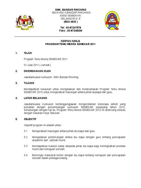 Kertas cadangan seminar motivasi pmr/spm. KERTAS_KERJA_PROGRAM TEMU MESRA SEMEKAR 2010.doc